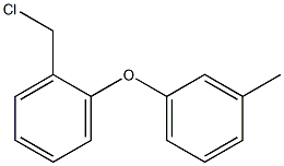  1-(chloromethyl)-2-(3-methylphenoxy)benzene