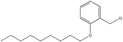 1-(chloromethyl)-2-(nonyloxy)benzene Structure