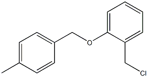 1-(chloromethyl)-2-[(4-methylphenyl)methoxy]benzene Structure