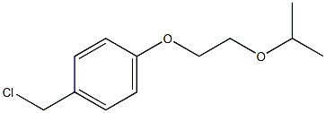 1-(chloromethyl)-4-[2-(propan-2-yloxy)ethoxy]benzene Structure