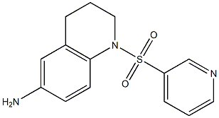 1-(pyridine-3-sulfonyl)-1,2,3,4-tetrahydroquinolin-6-amine Structure