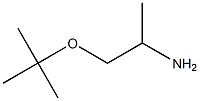 1-(tert-butoxy)propan-2-amine,,结构式
