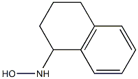 1,2,3,4-tetrahydronaphthalene-1-hydroxylamine 化学構造式