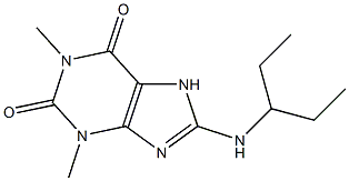 1,3-dimethyl-8-(pentan-3-ylamino)-2,3,6,7-tetrahydro-1H-purine-2,6-dione