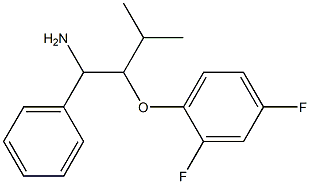 1-[(1-amino-3-methyl-1-phenylbutan-2-yl)oxy]-2,4-difluorobenzene