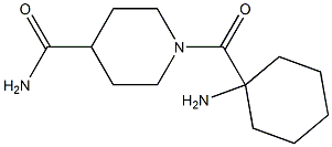 1-[(1-aminocyclohexyl)carbonyl]piperidine-4-carboxamide,,结构式