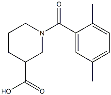 1-[(2,5-dimethylphenyl)carbonyl]piperidine-3-carboxylic acid