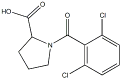1-[(2,6-dichlorophenyl)carbonyl]pyrrolidine-2-carboxylic acid