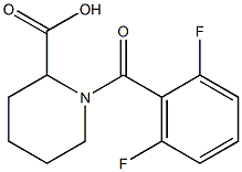  1-[(2,6-difluorophenyl)carbonyl]piperidine-2-carboxylic acid