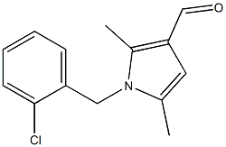 1-[(2-chlorophenyl)methyl]-2,5-dimethyl-1H-pyrrole-3-carbaldehyde