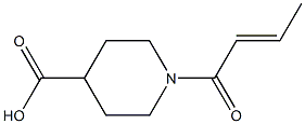  1-[(2E)-but-2-enoyl]piperidine-4-carboxylic acid