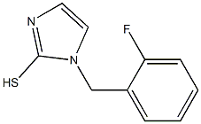 1-[(2-fluorophenyl)methyl]-1H-imidazole-2-thiol|