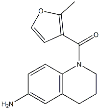 1-[(2-methylfuran-3-yl)carbonyl]-1,2,3,4-tetrahydroquinolin-6-amine Structure