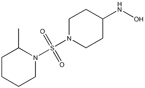 1-[(2-methylpiperidine-1-)sulfonyl]piperidine-4-hydroxylamine