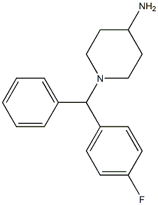 1-[(4-fluorophenyl)(phenyl)methyl]piperidin-4-amine