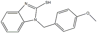 1-[(4-methoxyphenyl)methyl]-1H-1,3-benzodiazole-2-thiol