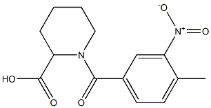  1-[(4-methyl-3-nitrophenyl)carbonyl]piperidine-2-carboxylic acid