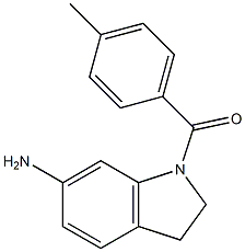 1-[(4-methylphenyl)carbonyl]-2,3-dihydro-1H-indol-6-amine