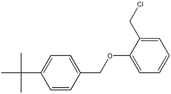 1-[(4-tert-butylphenyl)methoxy]-2-(chloromethyl)benzene,,结构式