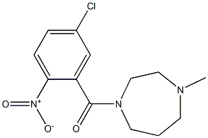 1-[(5-chloro-2-nitrophenyl)carbonyl]-4-methyl-1,4-diazepane