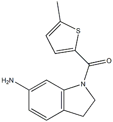 1-[(5-methylthiophen-2-yl)carbonyl]-2,3-dihydro-1H-indol-6-amine|