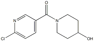 1-[(6-chloropyridin-3-yl)carbonyl]piperidin-4-ol Structure
