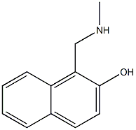 1-[(methylamino)methyl]-2-naphthol Structure