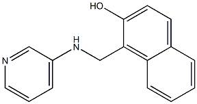  1-[(pyridin-3-ylamino)methyl]naphthalen-2-ol