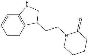 1-[2-(2,3-dihydro-1H-indol-3-yl)ethyl]piperidin-2-one