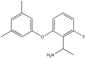 1-[2-(3,5-dimethylphenoxy)-6-fluorophenyl]ethan-1-amine Structure