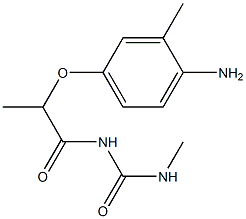1-[2-(4-amino-3-methylphenoxy)propanoyl]-3-methylurea