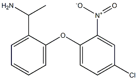 1-[2-(4-chloro-2-nitrophenoxy)phenyl]ethan-1-amine|