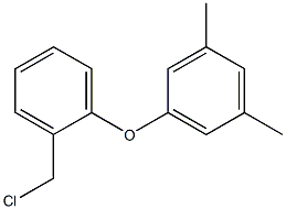 1-[2-(chloromethyl)phenoxy]-3,5-dimethylbenzene Structure
