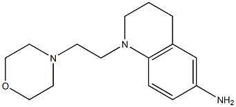 1-[2-(morpholin-4-yl)ethyl]-1,2,3,4-tetrahydroquinolin-6-amine