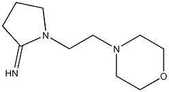 1-[2-(morpholin-4-yl)ethyl]pyrrolidin-2-imine