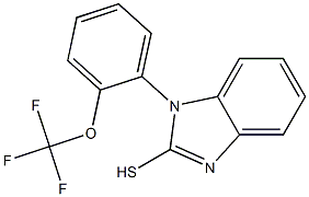 1-[2-(trifluoromethoxy)phenyl]-1H-1,3-benzodiazole-2-thiol