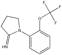 1-[2-(trifluoromethoxy)phenyl]pyrrolidin-2-imine