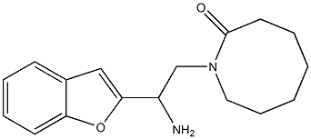 1-[2-amino-2-(1-benzofuran-2-yl)ethyl]azocan-2-one