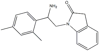 1-[2-amino-2-(2,4-dimethylphenyl)ethyl]-2,3-dihydro-1H-indol-2-one