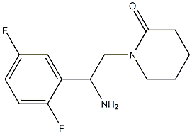 1-[2-amino-2-(2,5-difluorophenyl)ethyl]piperidin-2-one