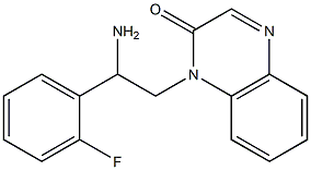 1-[2-amino-2-(2-fluorophenyl)ethyl]-1,2-dihydroquinoxalin-2-one