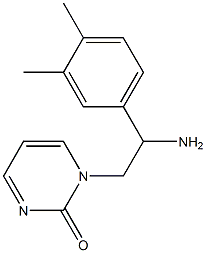 1-[2-amino-2-(3,4-dimethylphenyl)ethyl]-1,2-dihydropyrimidin-2-one