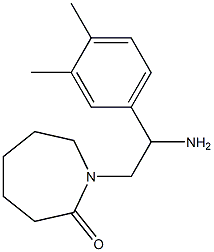 1-[2-amino-2-(3,4-dimethylphenyl)ethyl]azepan-2-one
