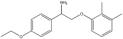 1-[2-amino-2-(4-ethoxyphenyl)ethoxy]-2,3-dimethylbenzene|