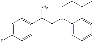 1-[2-amino-2-(4-fluorophenyl)ethoxy]-2-(butan-2-yl)benzene