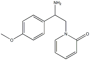 1-[2-amino-2-(4-methoxyphenyl)ethyl]pyridin-2(1H)-one