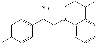 1-[2-amino-2-(4-methylphenyl)ethoxy]-2-(butan-2-yl)benzene