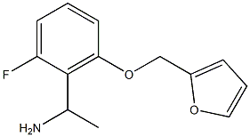 1-[2-fluoro-6-(furan-2-ylmethoxy)phenyl]ethan-1-amine