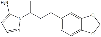 1-[3-(1,3-benzodioxol-5-yl)-1-methylpropyl]-1H-pyrazol-5-amine