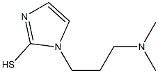 1-[3-(dimethylamino)propyl]-1H-imidazole-2-thiol Struktur